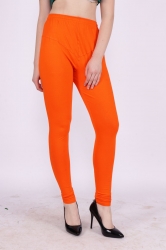 Orange Color Churidar Leggings